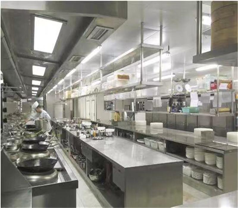 牡丹亭酒樓中餐廚房