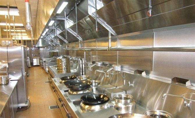 金凱悅酒店中餐廚房