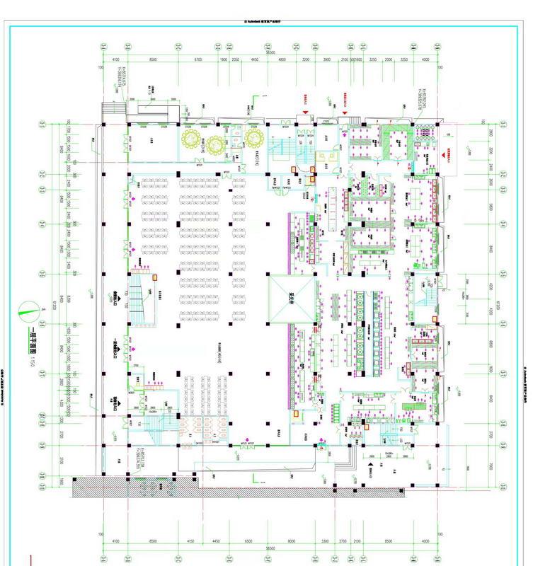 廣東外語(yǔ)外貿(mào)大學(xué)廚房平面圖
